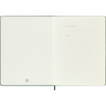 Notes MOLESKINE Classic XL (19x25cm) w linie, twarda oprawa, myrtle green, 192 strony, zielony