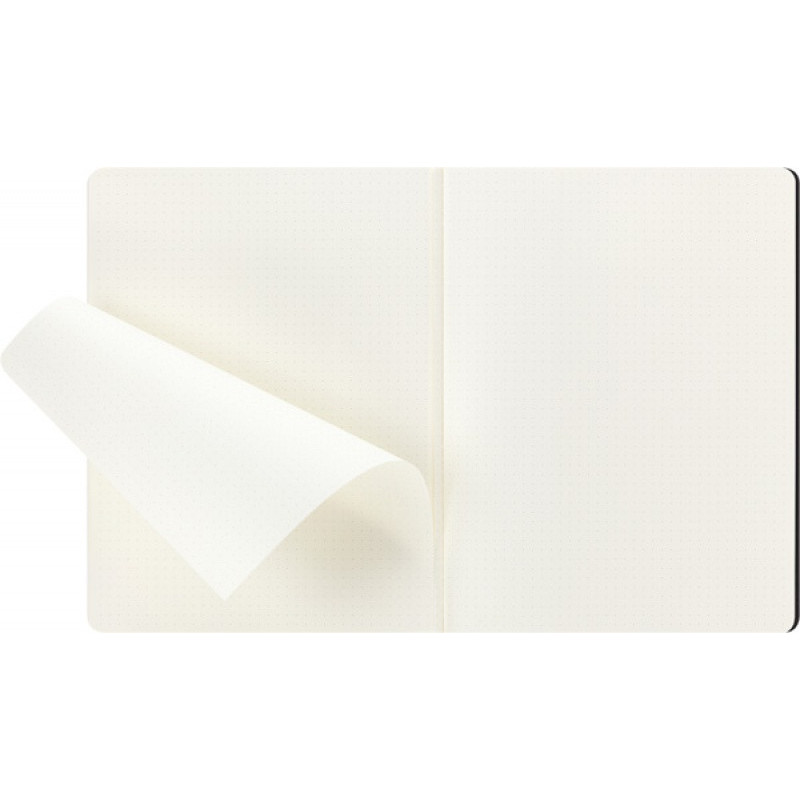 Zestaw 3 Zeszytów MOLESKINE Cahier Journals XL (19x25cm) w kropki, 120 stron, czarny