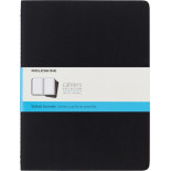 Zestaw 3 Zeszytów MOLESKINE Cahier Journals XL (19x25cm) w kropki, 120 stron, czarny