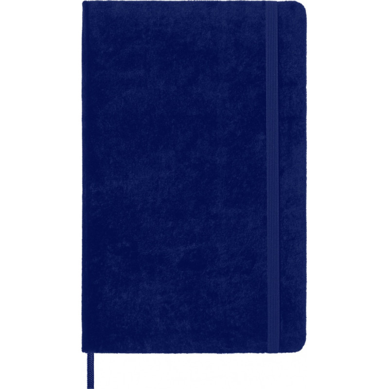 Notes MOLESKINE edycja limitowana Velvet L (13x21 cm) w linie, BOX, purpurowy