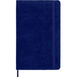 Notes MOLESKINE edycja limitowana Velvet L (13x21 cm) w linie, BOX, purpurowy