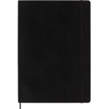 Notes MOLESKINE Classic A4 (21x29,7 cm) w kratkę, miękka oprawa, 192 strony, czarny