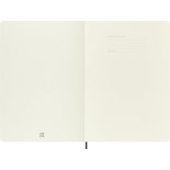 Notes MOLESKINE Classic A4 (21x29,7 cm) w kratkę, miękka oprawa, 192 strony, czarny