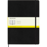 Notes MOLESKINE Classic A4 (21x29,7 cm) w kratkę, miękka oprawa, 192 strony, czarny