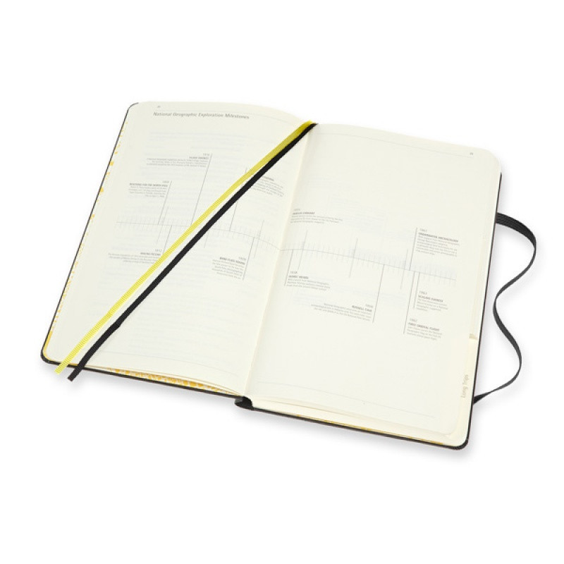 Notes MOLESKINE Passion Journal Travellers National Geographic, 400 stron, szary
