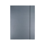 Teczka z gumką OFFICE PRODUCTS Natura, karton/lakier, A4, 300gsm, 3-skrz., mix kolorów