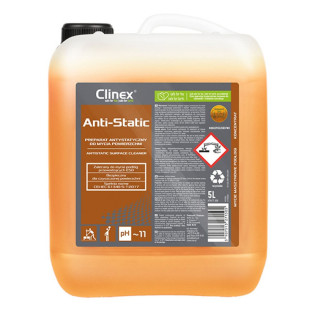 Preparat antystatyczny CLINEX Anti-Static, do mycia powierzchni, 5l
