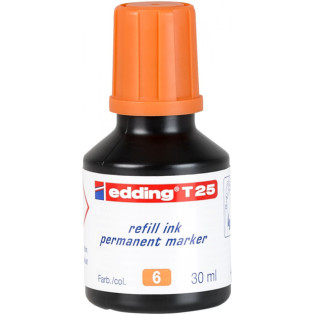 Tusz do uzupełniania markerów permanentnych e-T 25 EDDING, pomarańczowy
