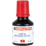 Tusz do uzupełniania markerów permanentnych e-T 25 EDDING, czerwony