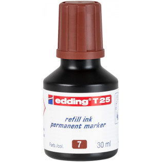 Tusz do uzupełniania markerów permanentnych e-T 25 EDDING, brązowy