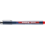 Profipen e-1800 EDDING, 0,25 mm, czerwony