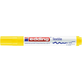 Marker tekstylny e-4500 EDDING, 2-3 mm, żółty