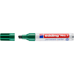Marker permanentny no.1 EDDING, 1-5mm, zielony