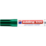 Marker permanentny e-550 EDDING, 3-4 mm, zielony