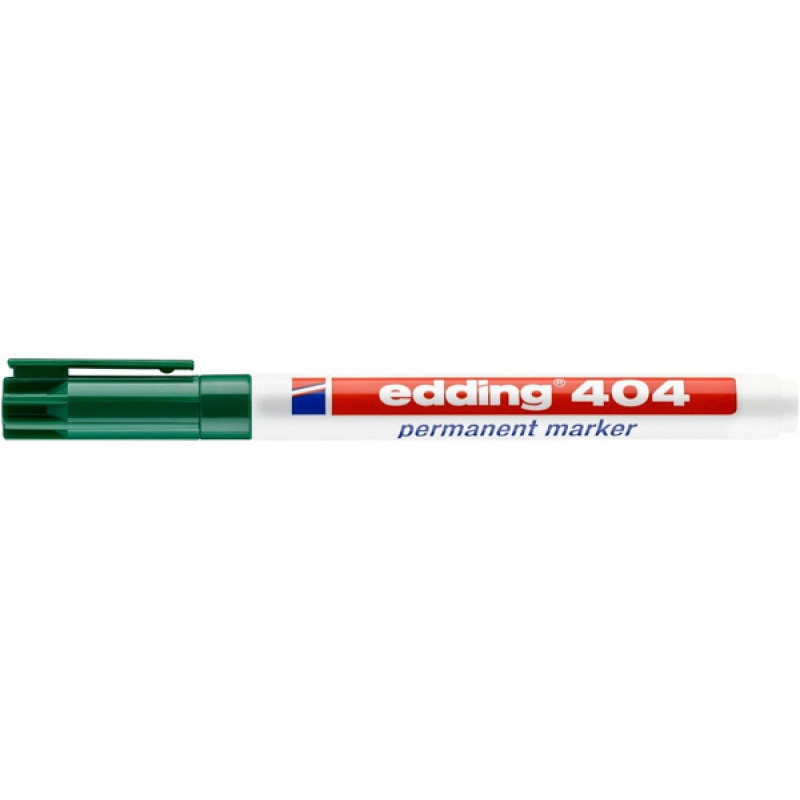 Marker permanentny e-404 EDDING, 0,75 mm, zielony