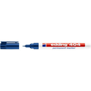 Marker permanentny e-404 EDDING, 0,75 mm, niebieski