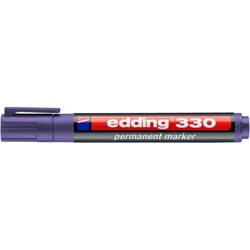 Marker permanentny e-330 EDDING, 1-5 mm, fioletowy