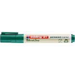 Marker permanentny e-21 EDDING ecoLine, 1,5-3 mm, zielony