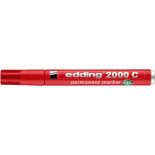 Marker permanentny e-2000c EDDING, 1,5-3 mm, czerwony