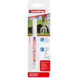 Marker odporny na warunki atmosferyczne e-8055 EDDING, 1-2 mm, blister, biały
