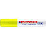 Marker kredowy e-4090 EDDING, 4-15 mm, żółty neonowy