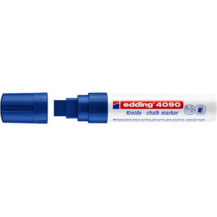 Marker kredowy e-4090 EDDING, 4-15 mm, niebieski