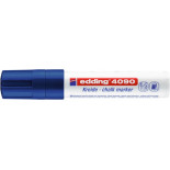 Marker kredowy e-4090 EDDING, 4-15 mm, niebieski