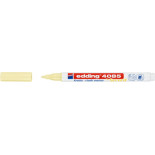 Marker kredowy e-4085 EDDING, 1-2 mm, pastelowy żółty