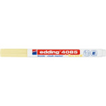Marker kredowy e-4085 EDDING, 1-2 mm, pastelowy żółty
