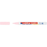 Marker kredowy e-4085 EDDING, 1-2 mm, pastelowy różany