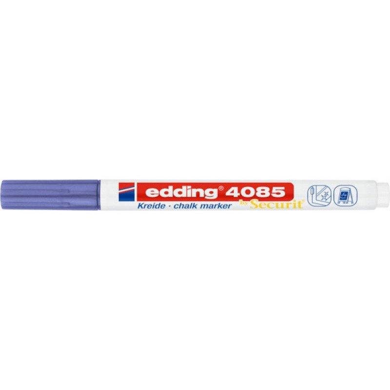 Marker kredowy e-4085 EDDING, 1-2 mm, metaliczny fioletowy