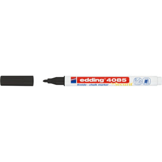 Marker kredowy e-4085 EDDING, 1-2 mm, czarny