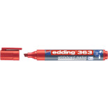 Marker do tablic e-363 EDDING, 1-5 mm, czerwony