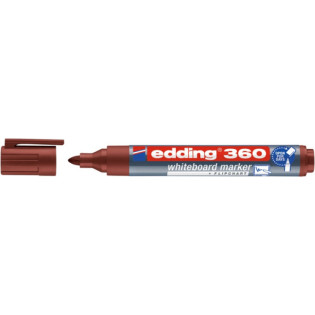 Marker do tablic e-360 EDDING, 1,5-3 mm, brązowy