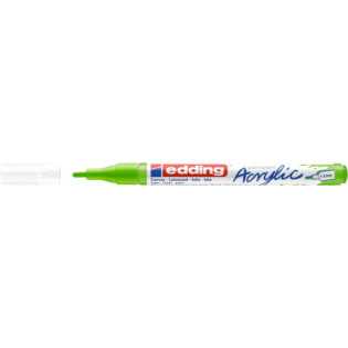 Marker akrylowy e-5300 EDDING, 1-2 mm, matowy żółtozielony