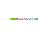 Marker akrylowy e-5300 EDDING, 1-2 mm, matowy żółtozielony
