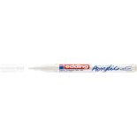 Marker akrylowy e-5300 EDDING, 1-2 mm, matowa biel