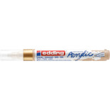 Marker akrylowy e-5100 EDDING, 2-3 mm, matowe bogate złoto