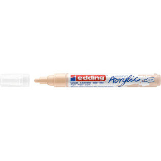Marker akrylowy e-5100 EDDING, 2-3 mm, koloru cielistego