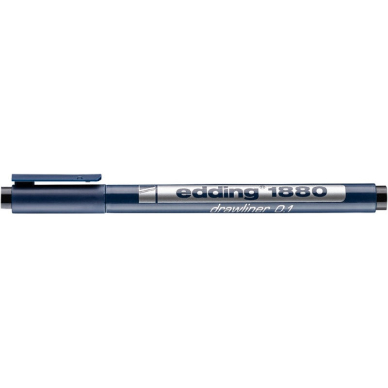 Drawliner e-1880 EDDING, 0,25 mm, czarny
