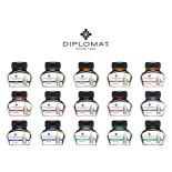 Atrament do piór wiecznych DIPLOMAT, w kałamarzu, 30 ml, jasnozielony