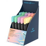 Display zakreślaczy SCHNEIDER Job Pastel, 35 szt. + 50 szt., mix kolorów