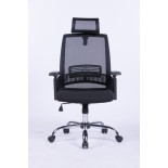 Fotel biurowy OFFICE PRODUCTS Mykonos, czarny