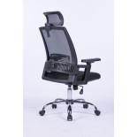 Fotel biurowy OFFICE PRODUCTS Mykonos, czarny