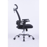 Fotel biurowy OFFICE PRODUCTS Mykonos, czarny