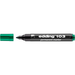 Marker permanentny e-103 EDDING, zielony