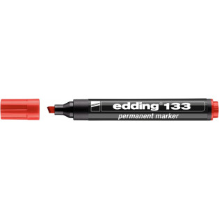 Marker permanentny e-133 EDDING, czerwony