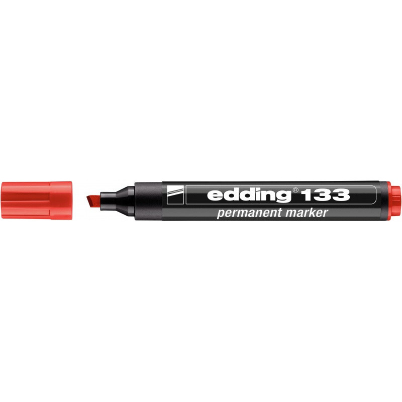 Marker permanentny e-133 EDDING, czerwony
