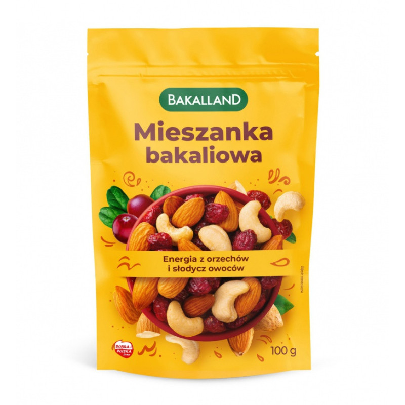 Mieszanka bakaliowa, Bakalland, 100g