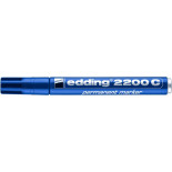 Marker permanentny e-2200 C EDDING, 1-5 mm, niebieski
